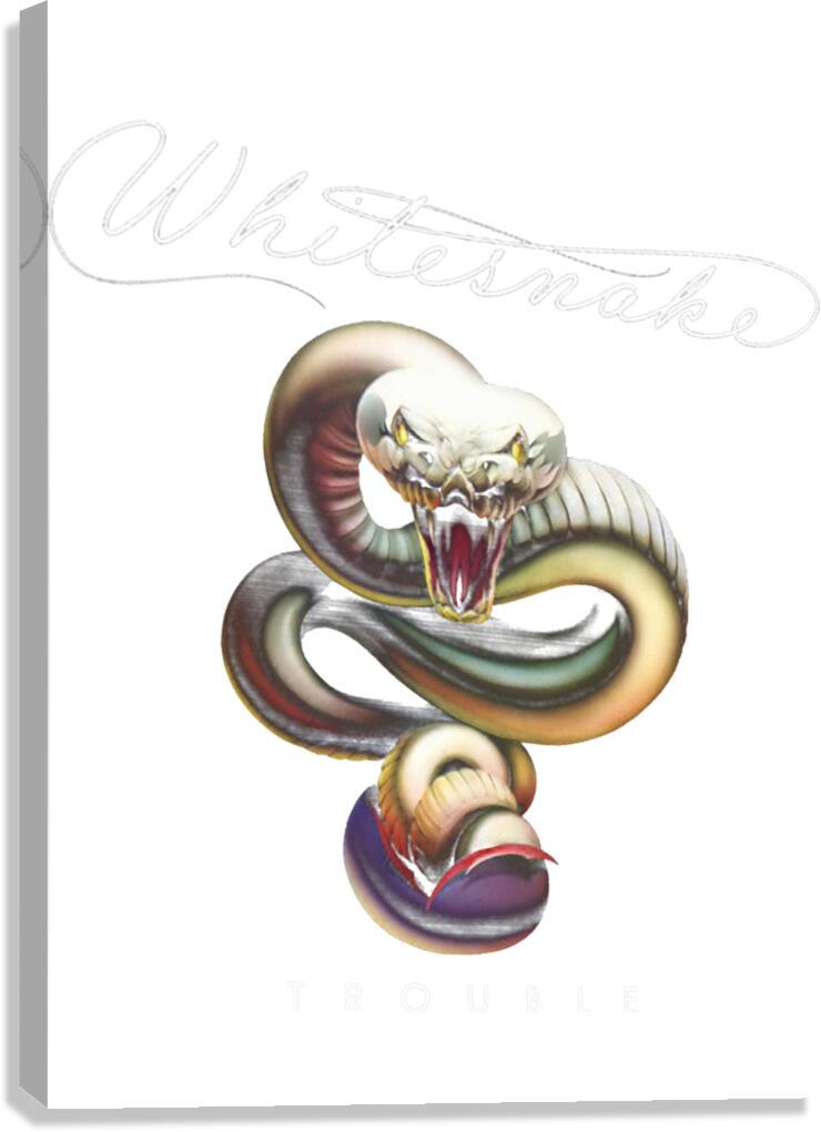 Whitesnake 33 Canvas Print