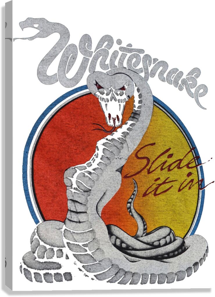 Whitesnake 40 Canvas Print
