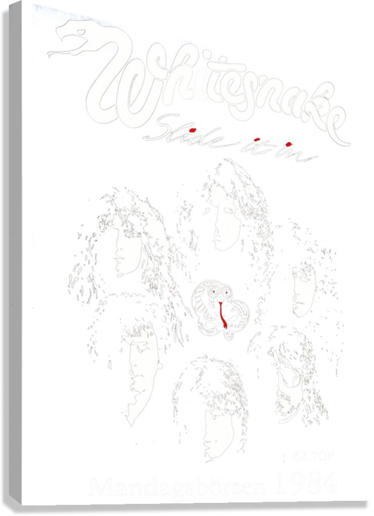 Whitesnake 44 Canvas Print