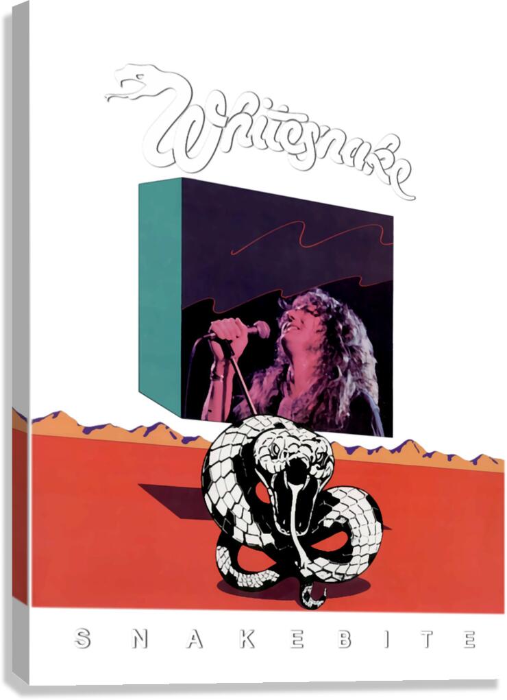 Whitesnake 10 Canvas Print