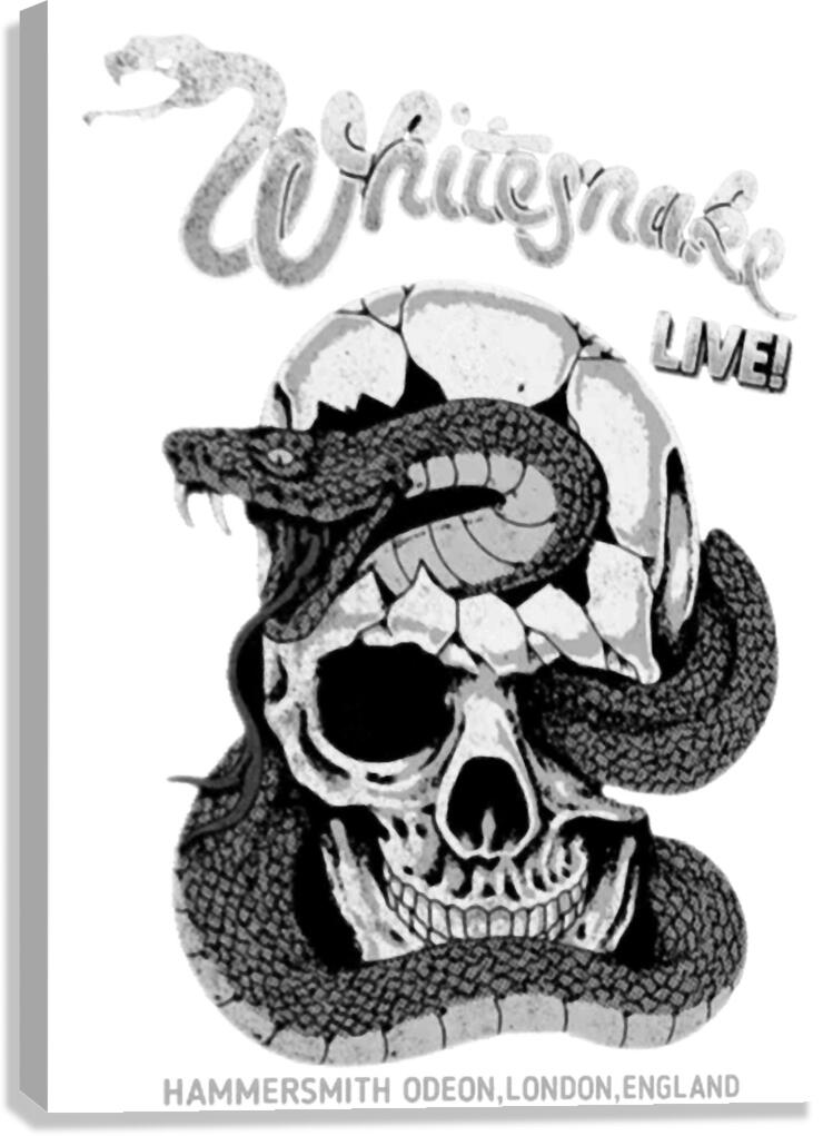 Whitesnake 15 Canvas Print