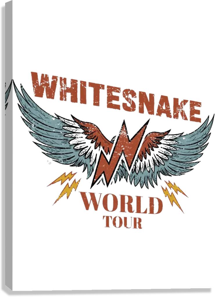 Whitesnake 20 Canvas Print