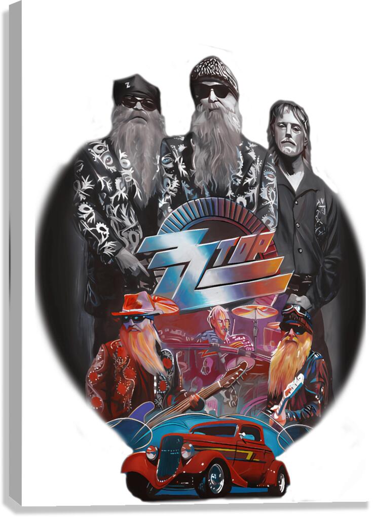 ZZ Top 60 Canvas Print
