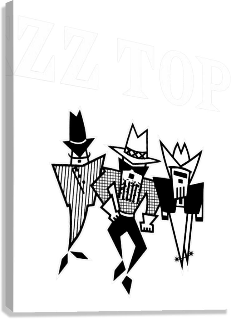 ZZ Top 20 Canvas Print