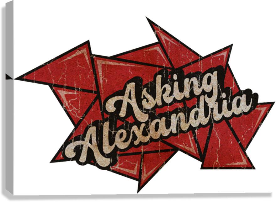 Asking Alexandria 39 Canvas Print