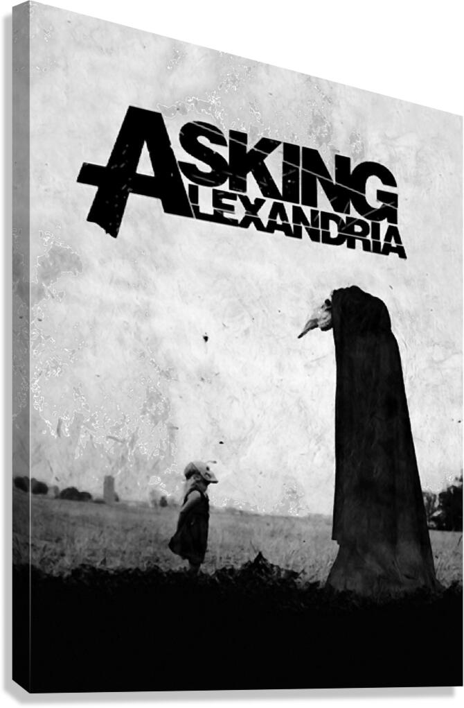 Asking Alexandria 29 Canvas Print
