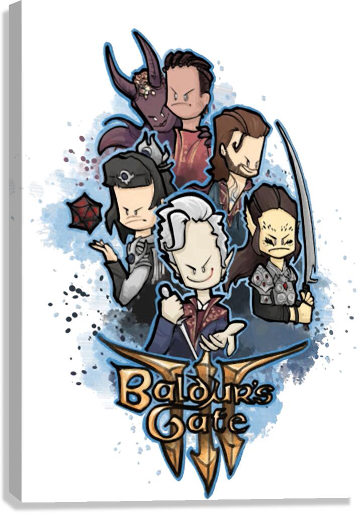 Baldurs Gate 23 Canvas Print