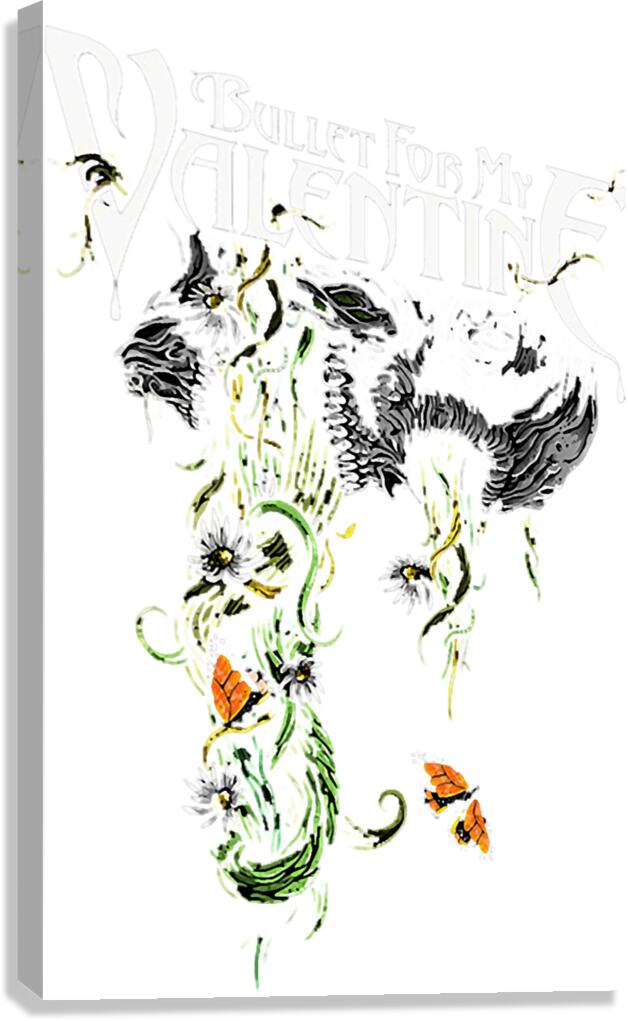 Bullet for My Valentine 58 Canvas Print