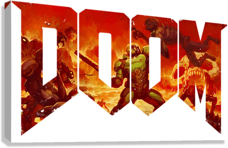 DOOM Eternal 40 Canvas Print