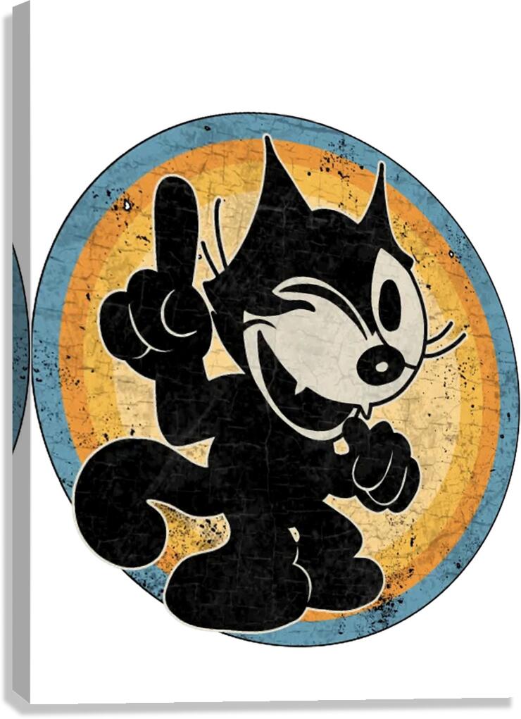 Felix the Cat 13 Canvas Print
