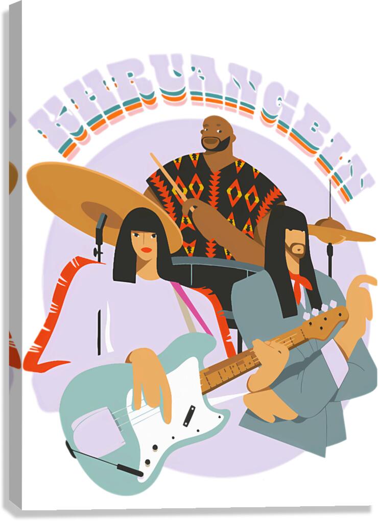 Khruangbin 54 Canvas Print