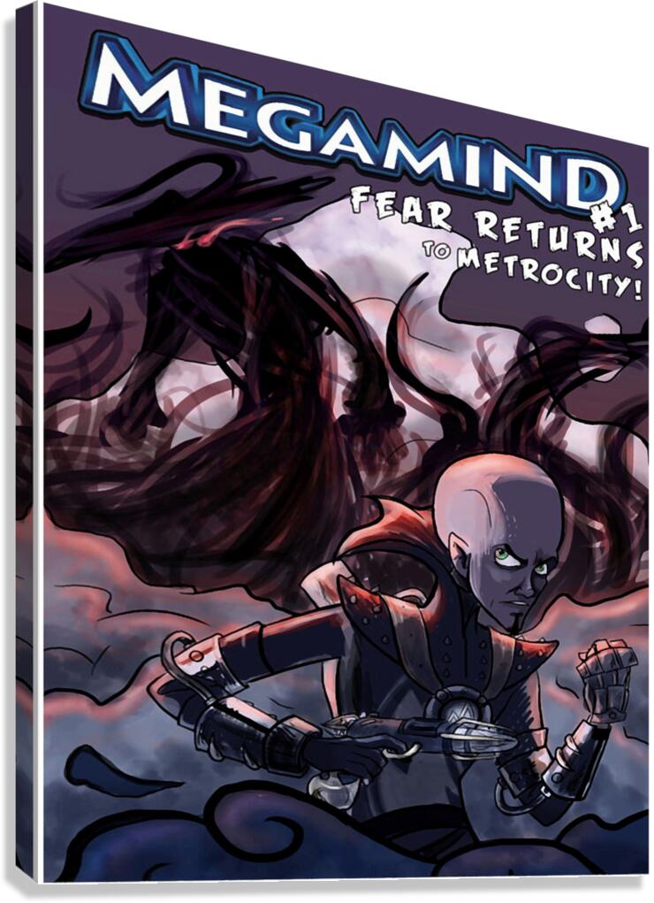 Megamind 9 Canvas Print