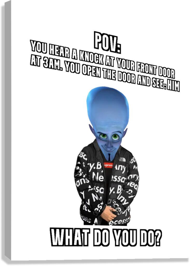 Megamind 26 Canvas Print