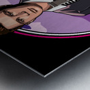 Rick Astley 19 Metal print