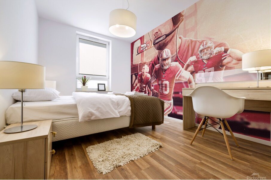 san francisco Mural print