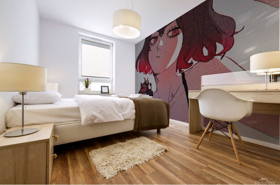 Nero Mural print