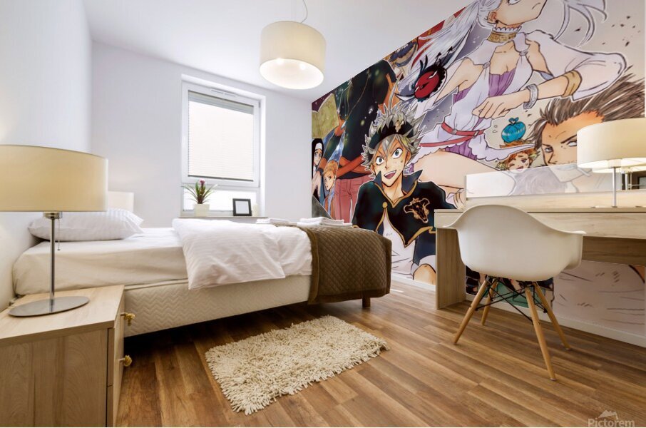 black clover Mural print