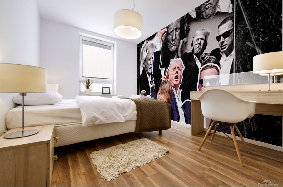 Art - Trump Mural print
