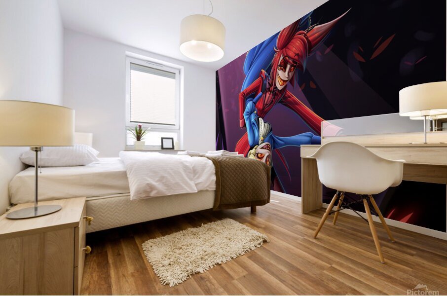 hazbin hotel Mural print