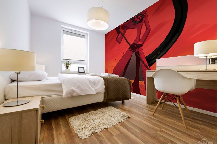 hazbin hotel Mural print