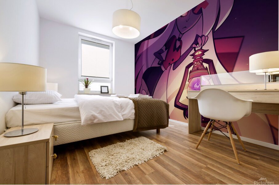 hazbin hotel Mural print