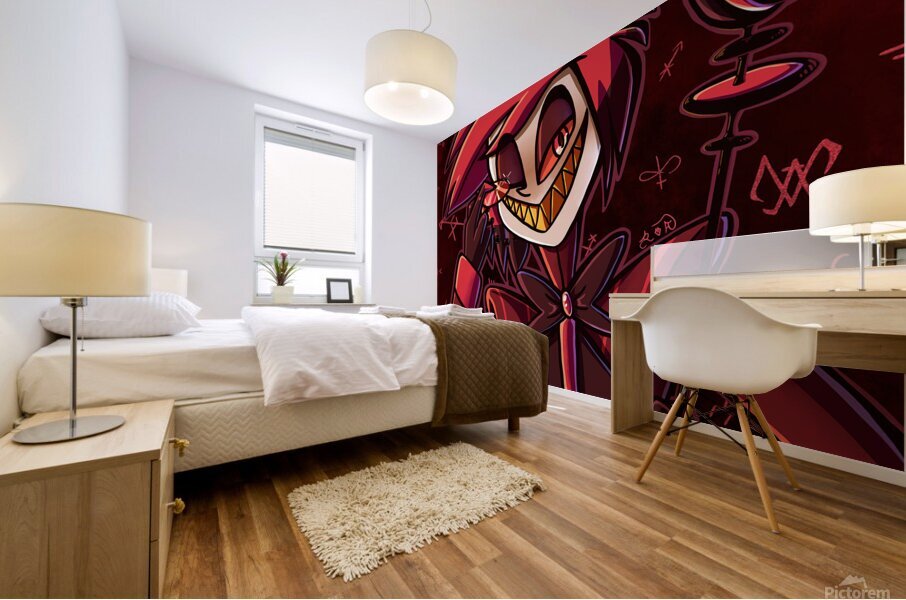 hazbin hotel Mural print