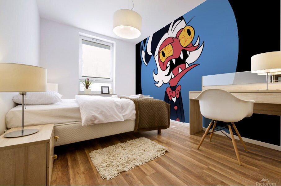 hazbin hotel Mural print