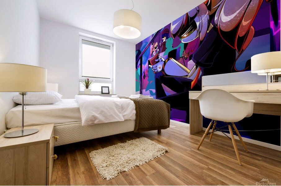 murder drones Mural print