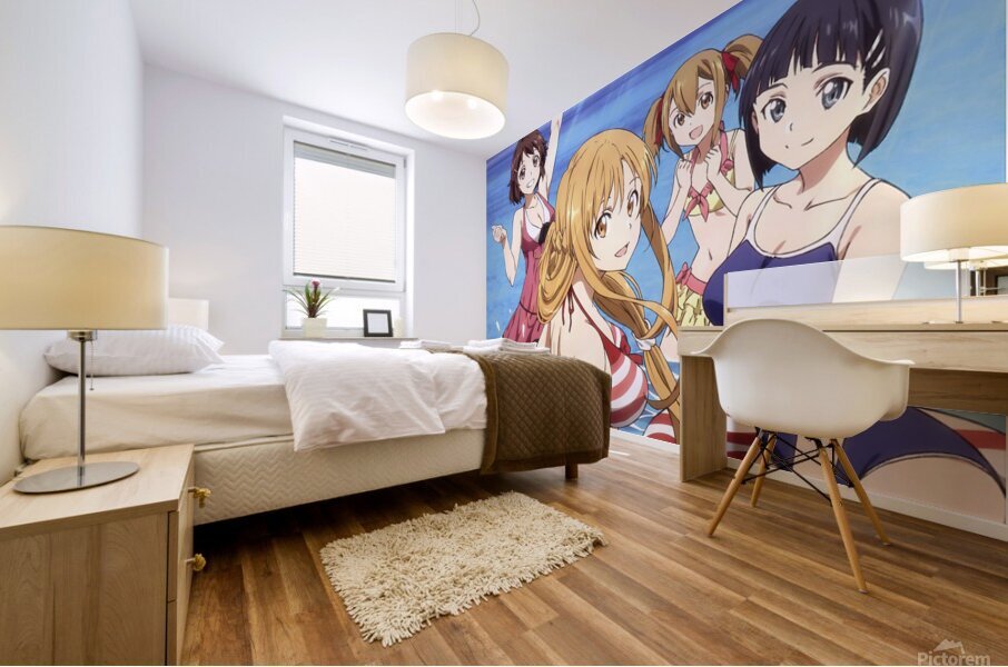 sword art online Mural print