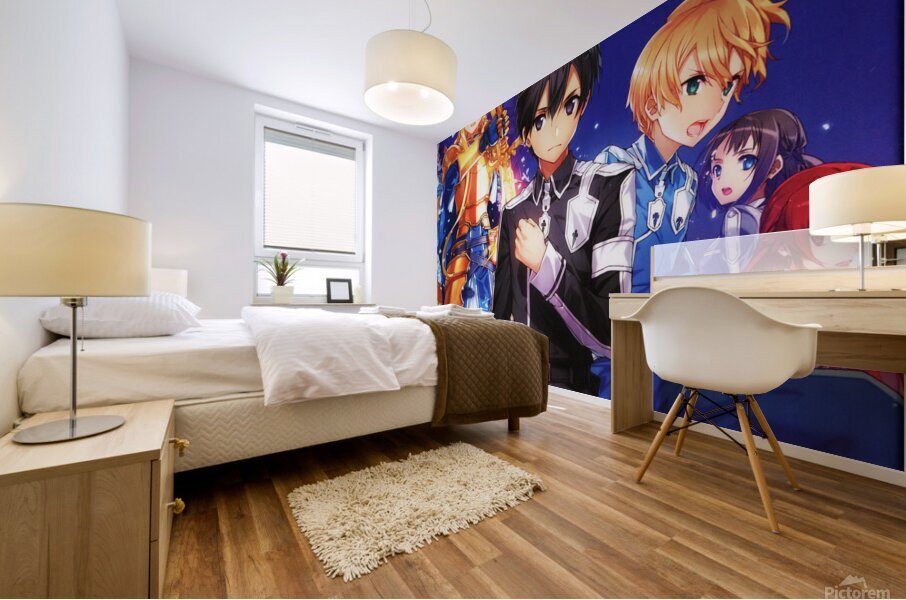 sword art online Mural print