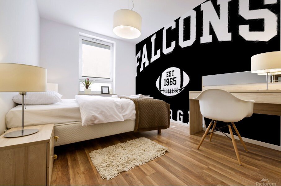 The Falcons Mural print