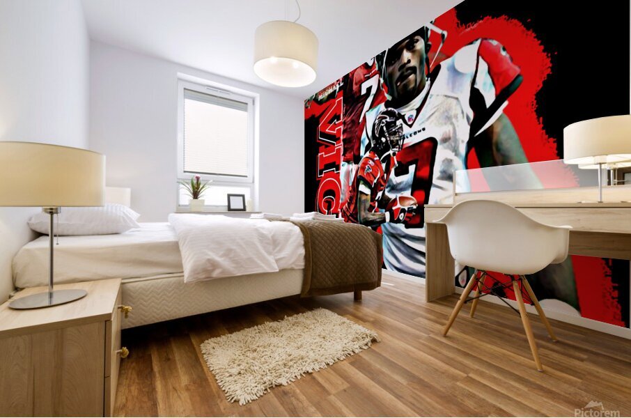Michael Vick Mural print