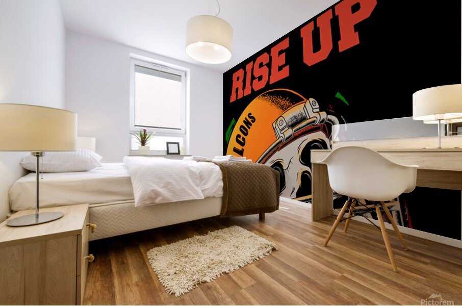 RISE UP Mural print