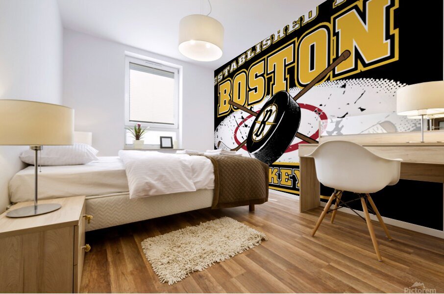 Bruins Mural print