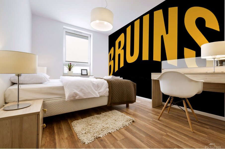 Bruins Mural print