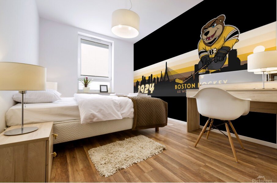 Bruins Mural print