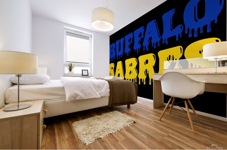 Buffalo sabres Mural print