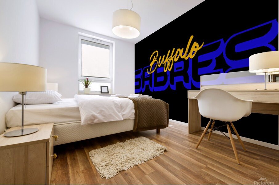 Sabres team Mural print