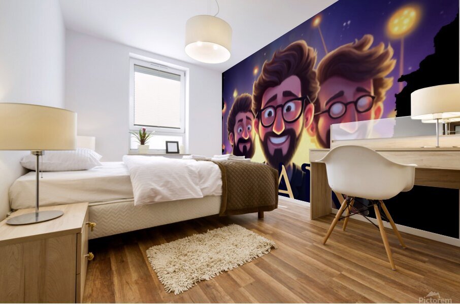 AJR Mural print