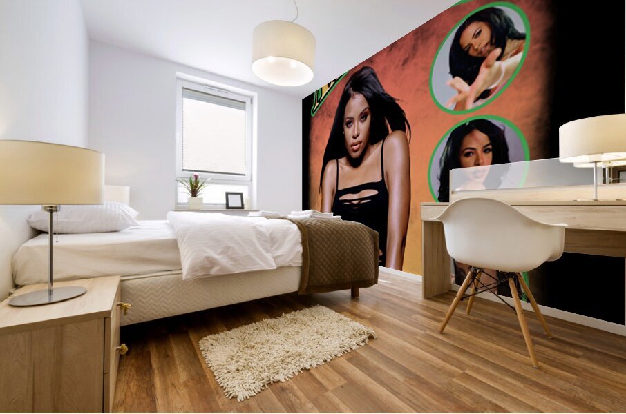 aaliyah Mural print