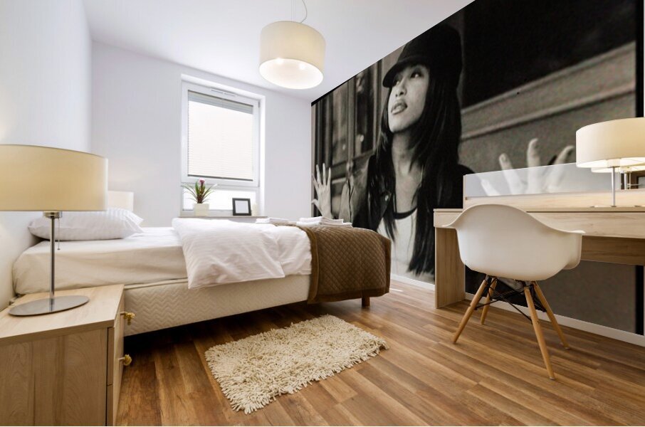 aaliyah Mural print
