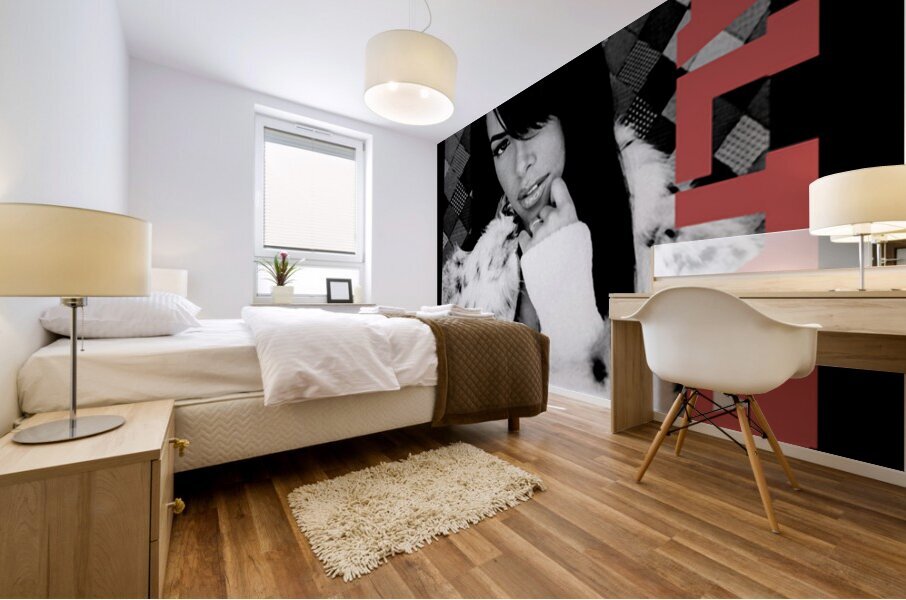 aaliyah Mural print