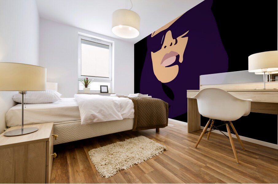 AALIYAH Mural print