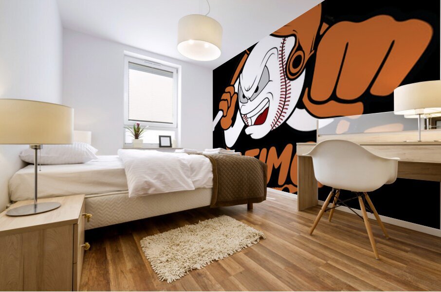 Baltimore Orioles 6 Mural print