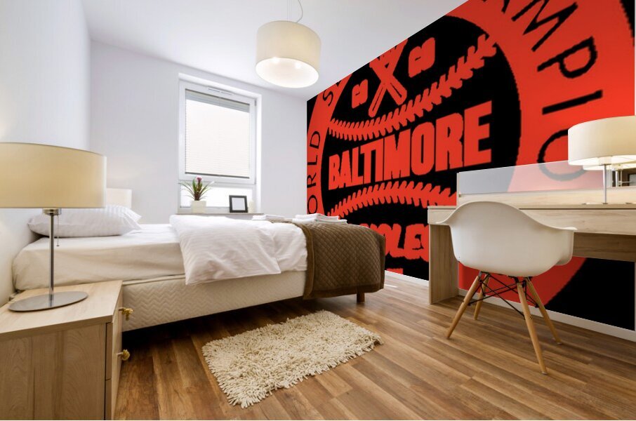 Baltimore Orioles 49 Mural print