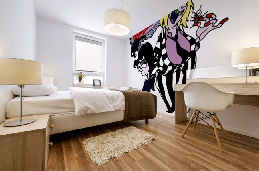 Beetlejuice 1 Mural print