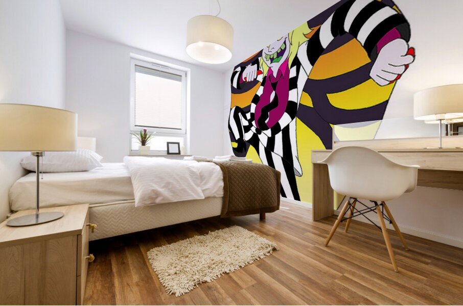 Beetlejuice 7 Mural print