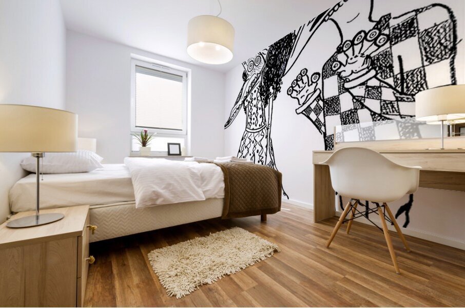 Beetlejuice 9 Mural print