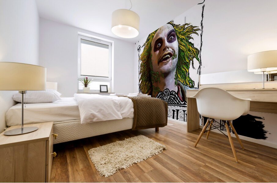 Beetlejuice 23 Mural print