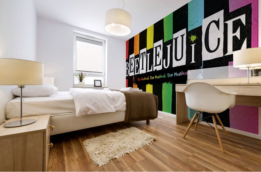 Beetlejuice 26 Mural print